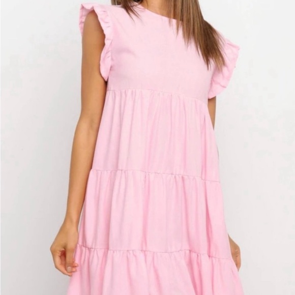NWOT Petal and Pup Amarah dress in pink - Picture 3 of 6